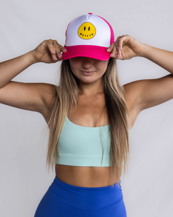 Smiley Trucker Hat