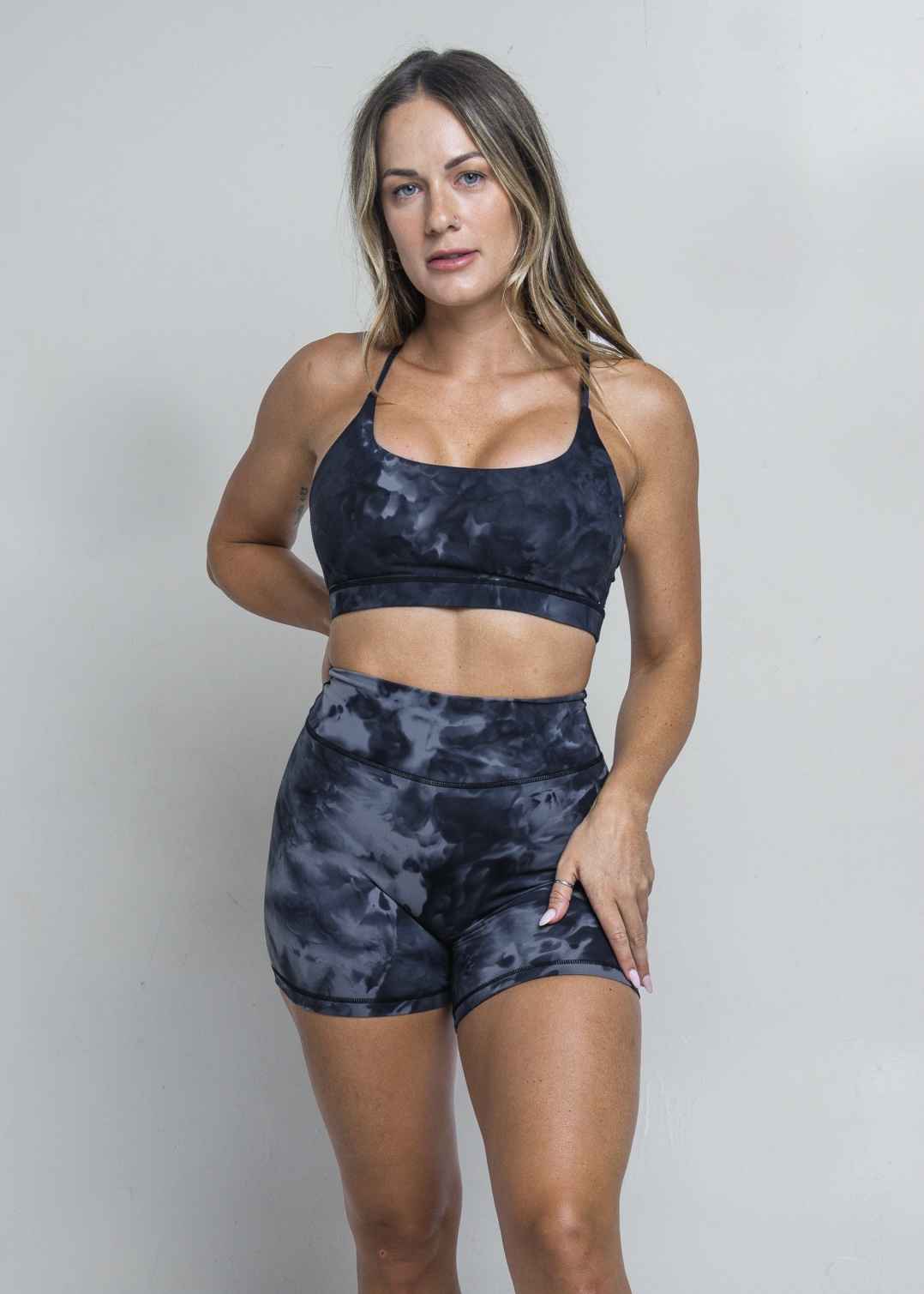 PLUSH TIE DYE SHORTS - Multicolored | ZARA United States